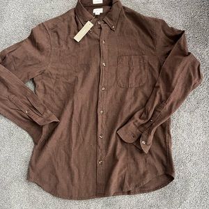 New w tags jcrew long sleeve button up